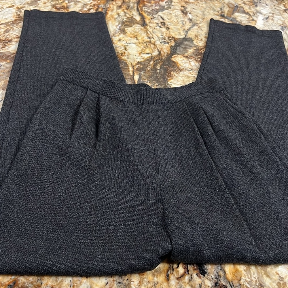 St John pleated knit pants size 4 - Picture 10 of 14